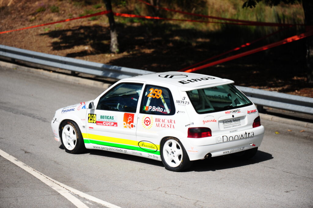 Citroën de Pedro Brito na Rampa de Boticas