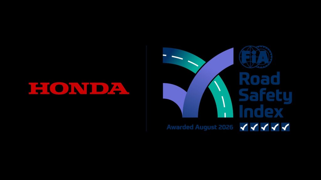 Honda recebe cinco estrelas no FIA Road Safety Index