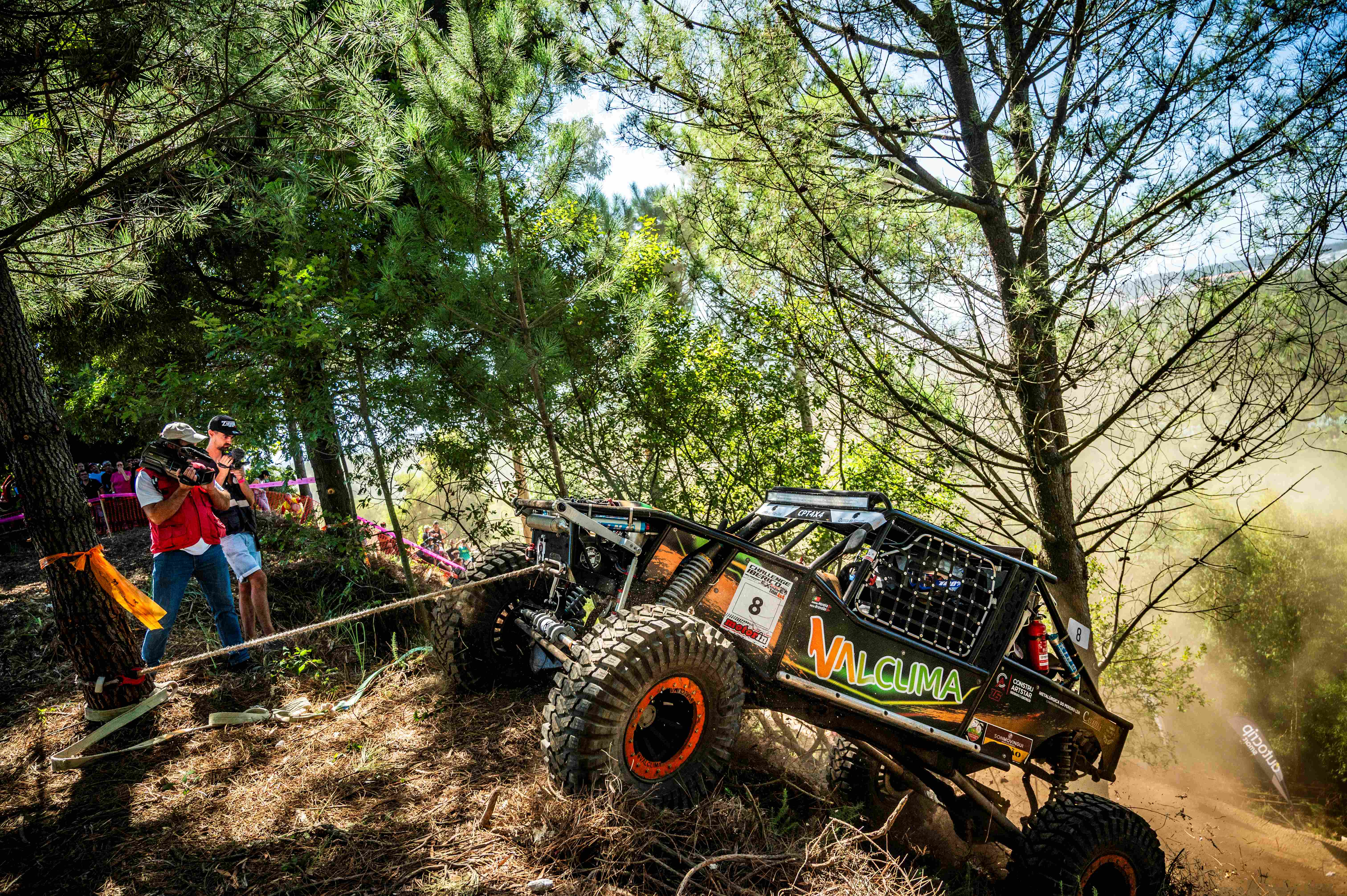 Protótipo 4x4 da equipa Valclima durante a prova de Santa Maria da Feira