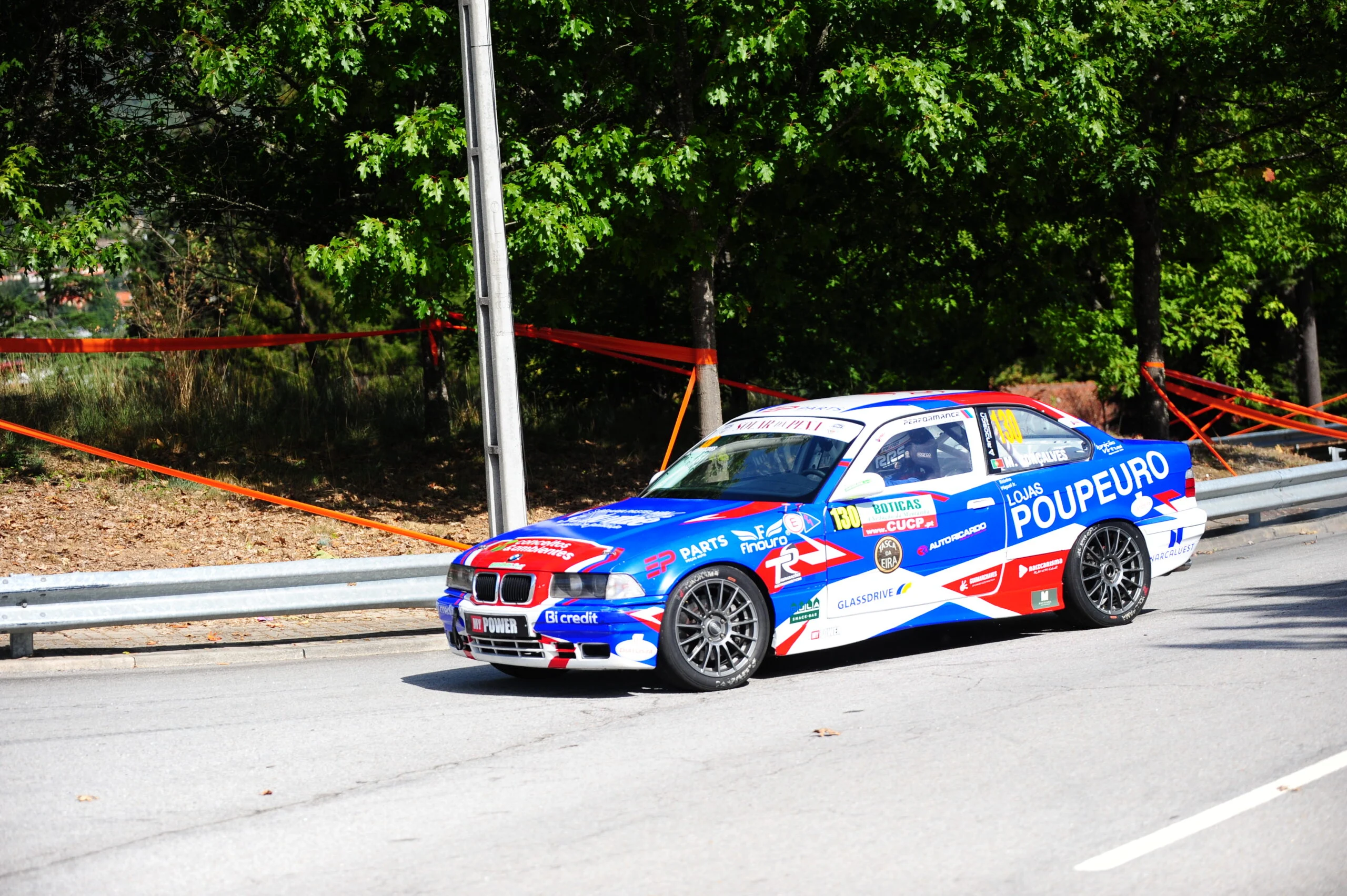 BMW E36 de Miguel Gonçalves na Rampa de Boticas
