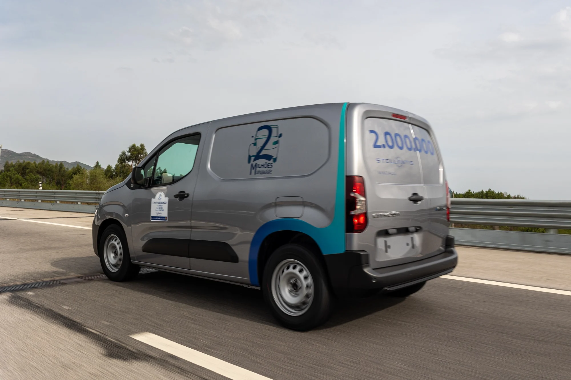 Citroën ë-Berlingo Van que assinalou dois milhões de veículos produzidos em Mangualde