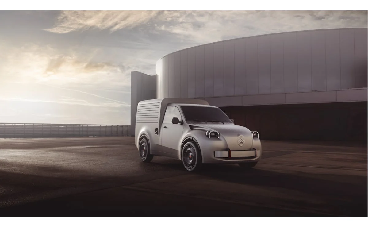Citroën 2 CV Fourgonnette Concept apresentado no Salão Automóvel de Paris 2026