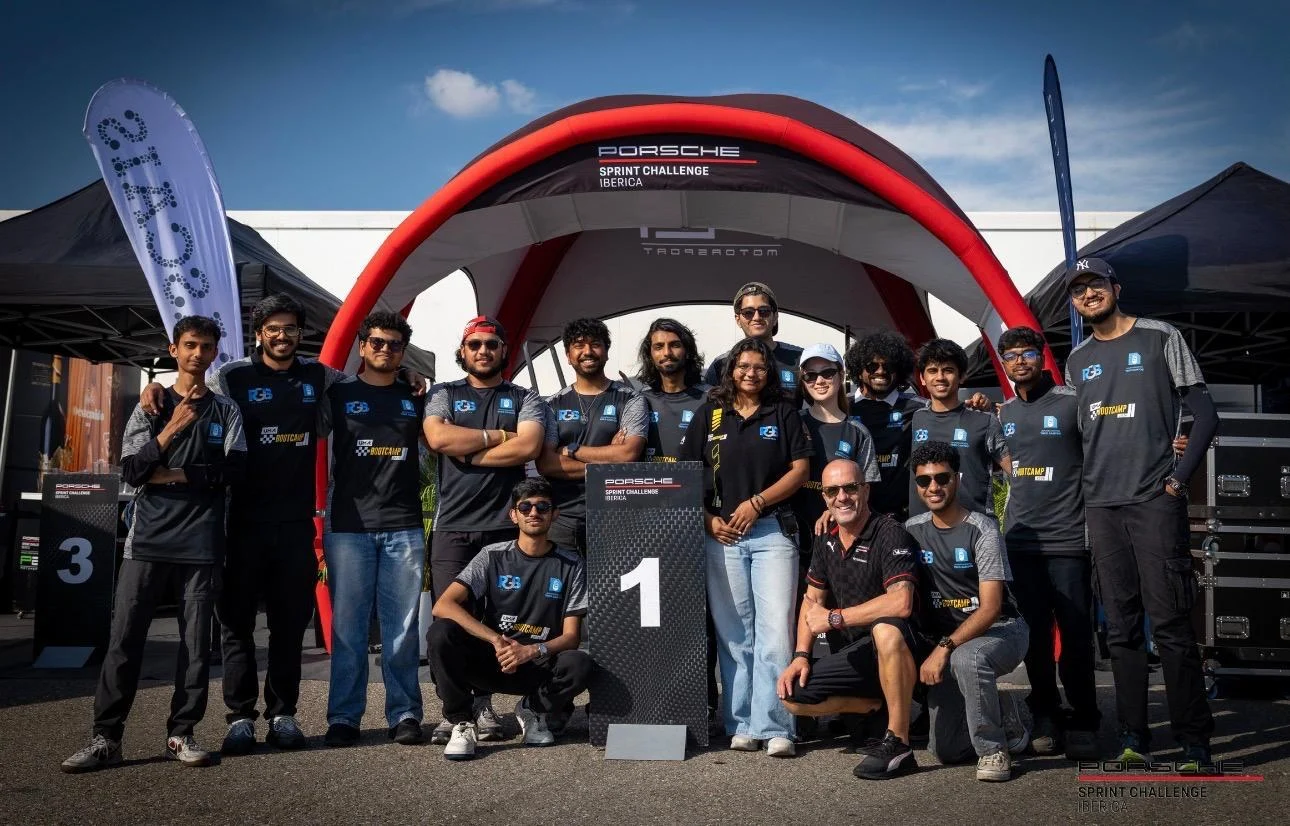 Da Índia aos circuitos europeus: Porsche Sprint Challenge Ibérica abre portas aos engenheiros do futuro