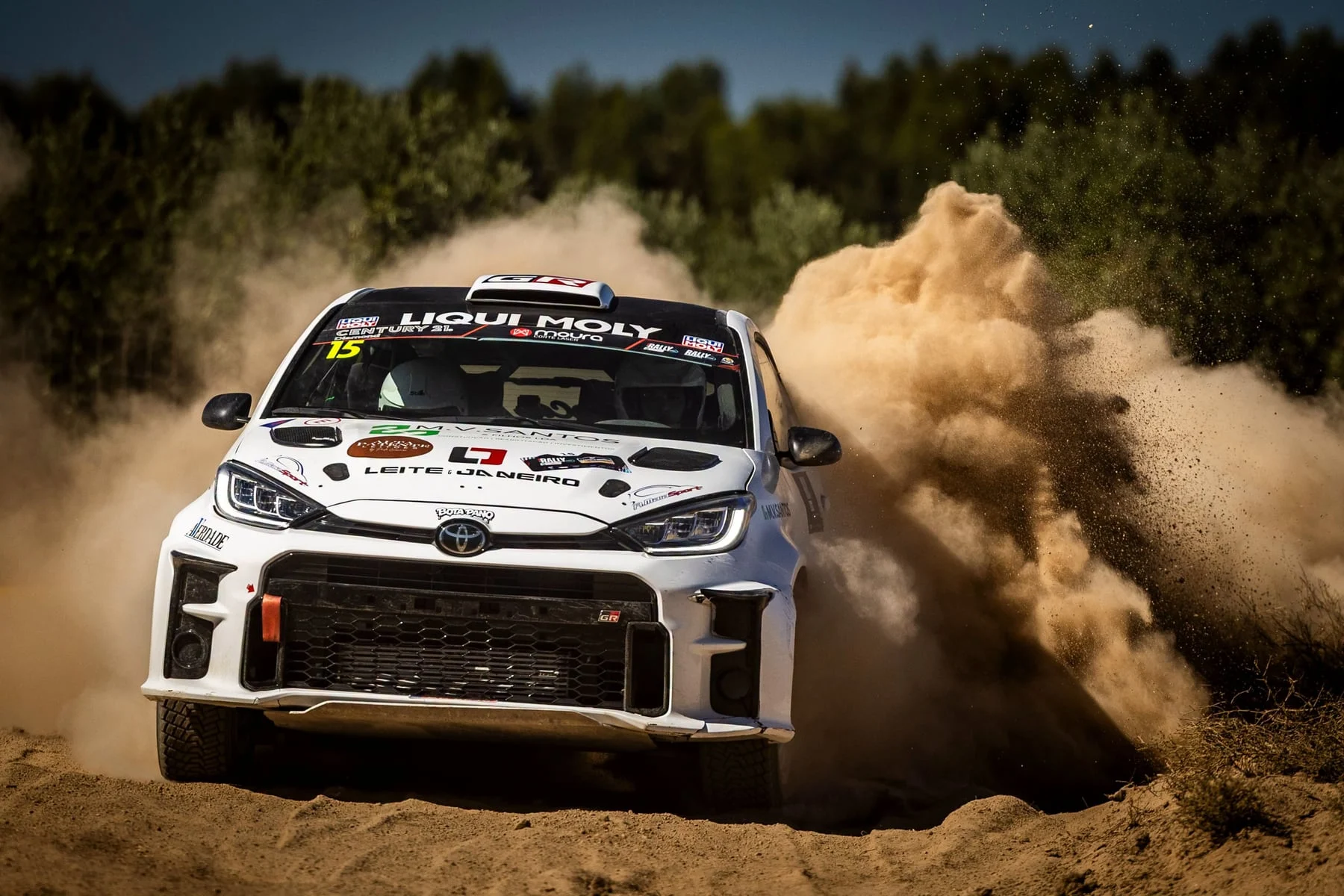 Toyota GR Yaris RZ de Emanuel Teixeira e Mafalda dos Santos em Castelo Branco