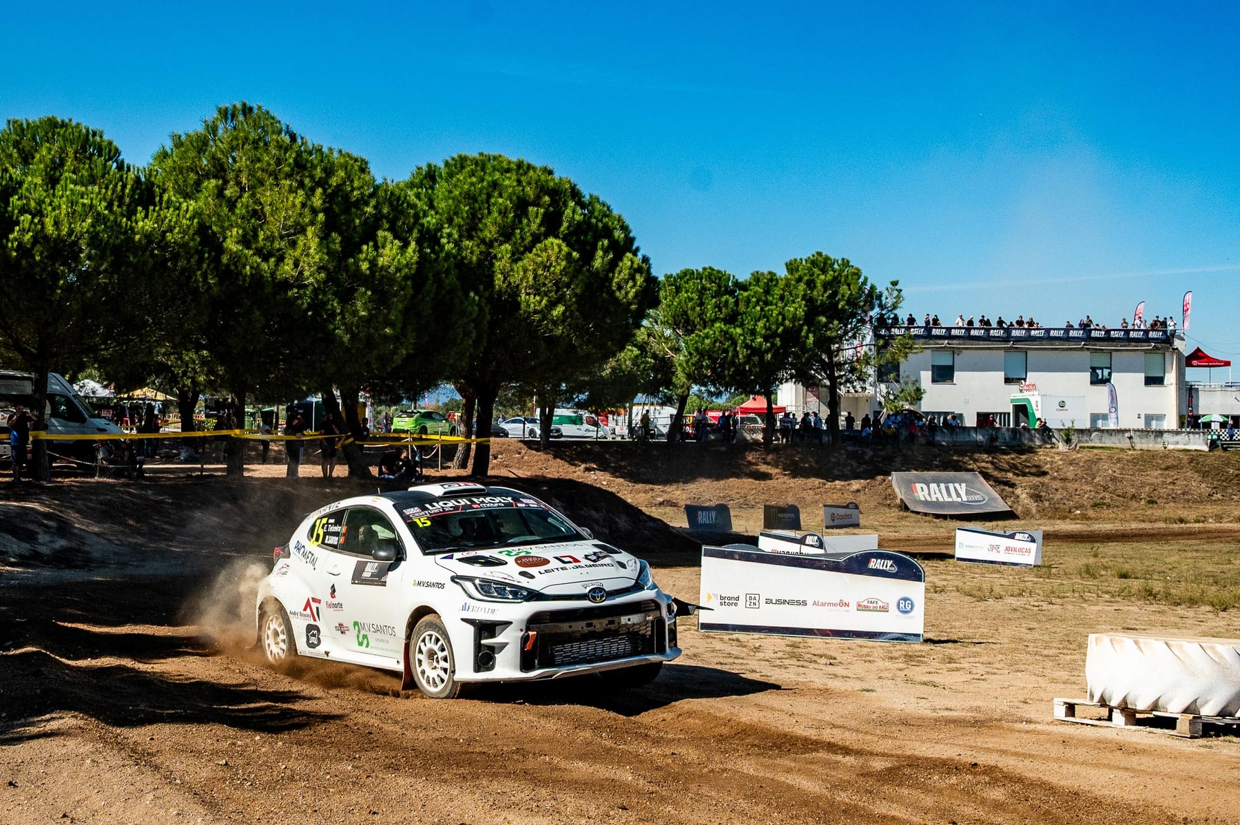 Toyota GR Yaris RZ no traçado do Century 21 Diamond Rally Series Castelo Branco