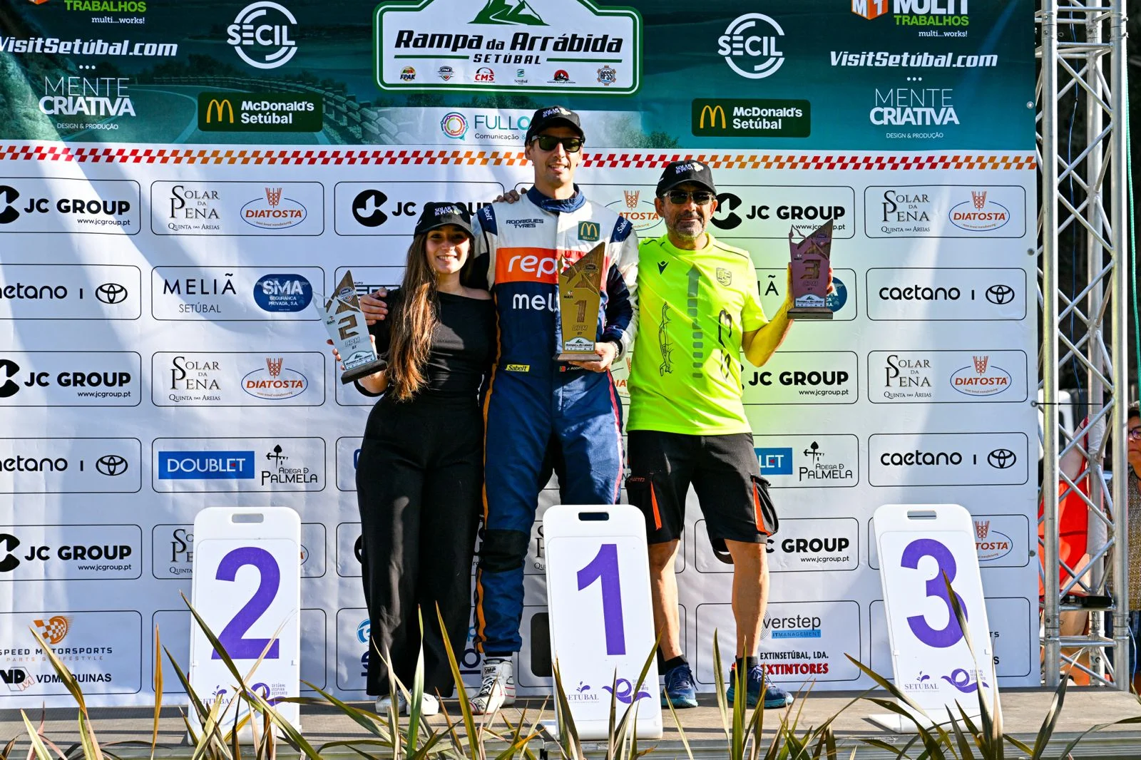 Porsche 992 GT3 Cup de José Rodrigues na Rampa da Arrábida