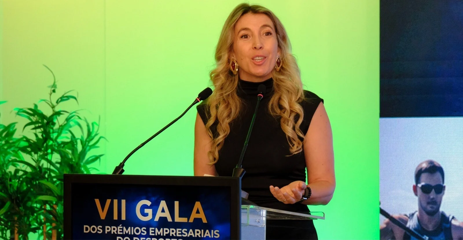Maria Luís Gameiro distinguida com o Prémio Mulher, Empresa e Desporto «Água de Luso»