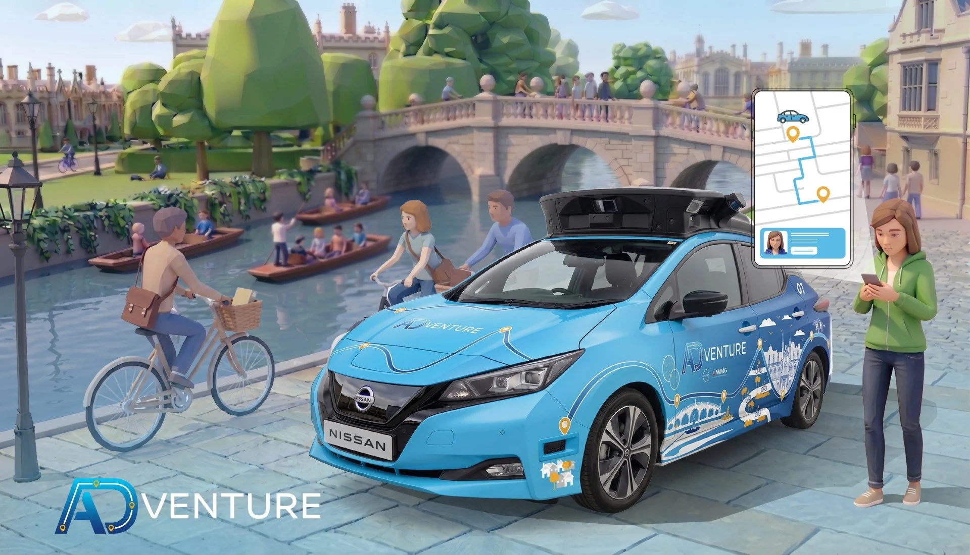 Nissan lança Projeto de Investigação sobre Condução Autónoma para levar o serviço de mobilidade do futuro às ruas do Reino Unido