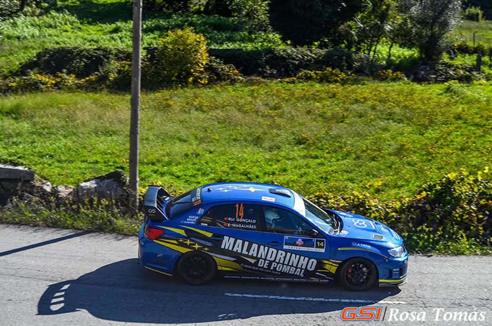 Rui Gonçalo e António Magalhães no Subaru Impreza — fotografia 3