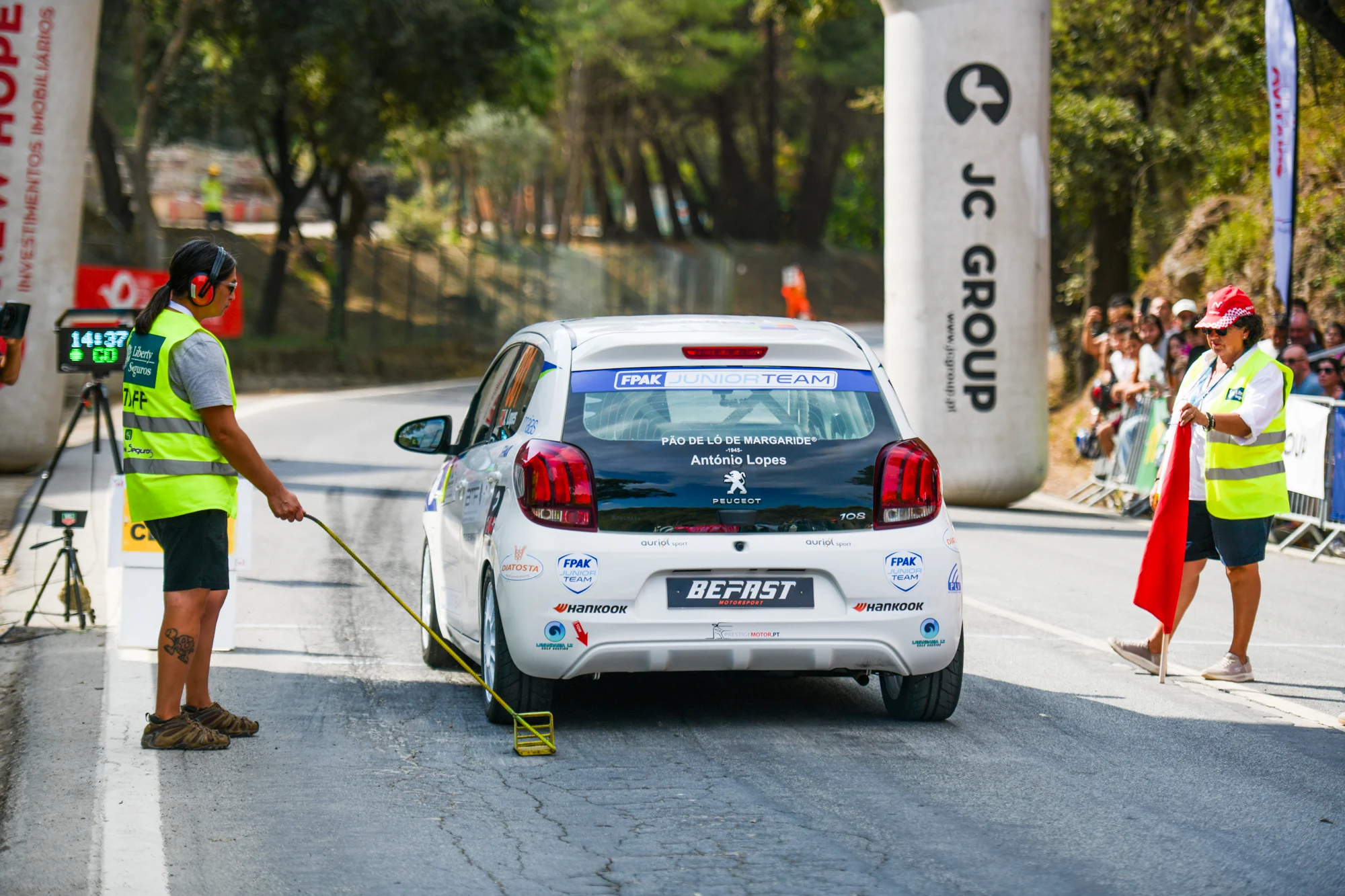 António Lopes em competição no FPAK Junior Team de Montanha