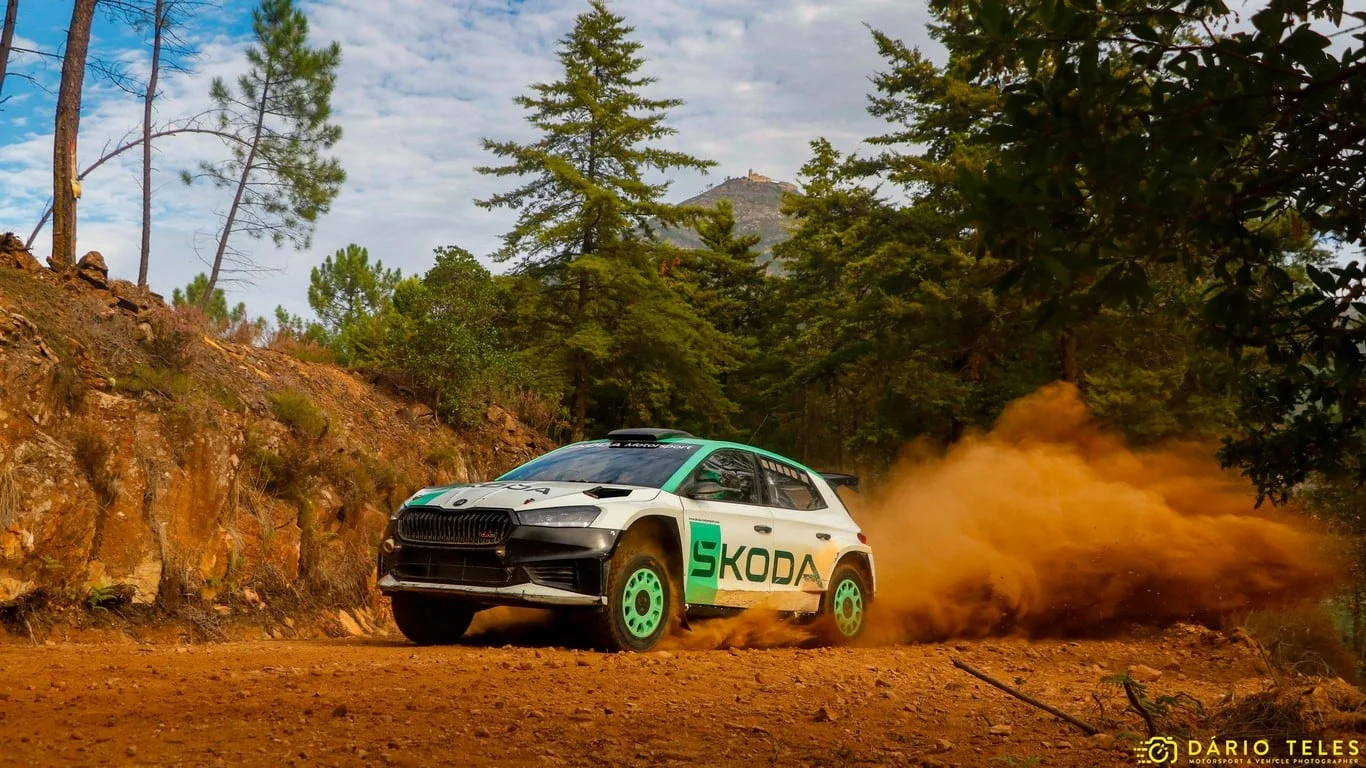 Testes da Škoda Motorsport em Amarante e Mondim de Basto — fotografia 1 de 32