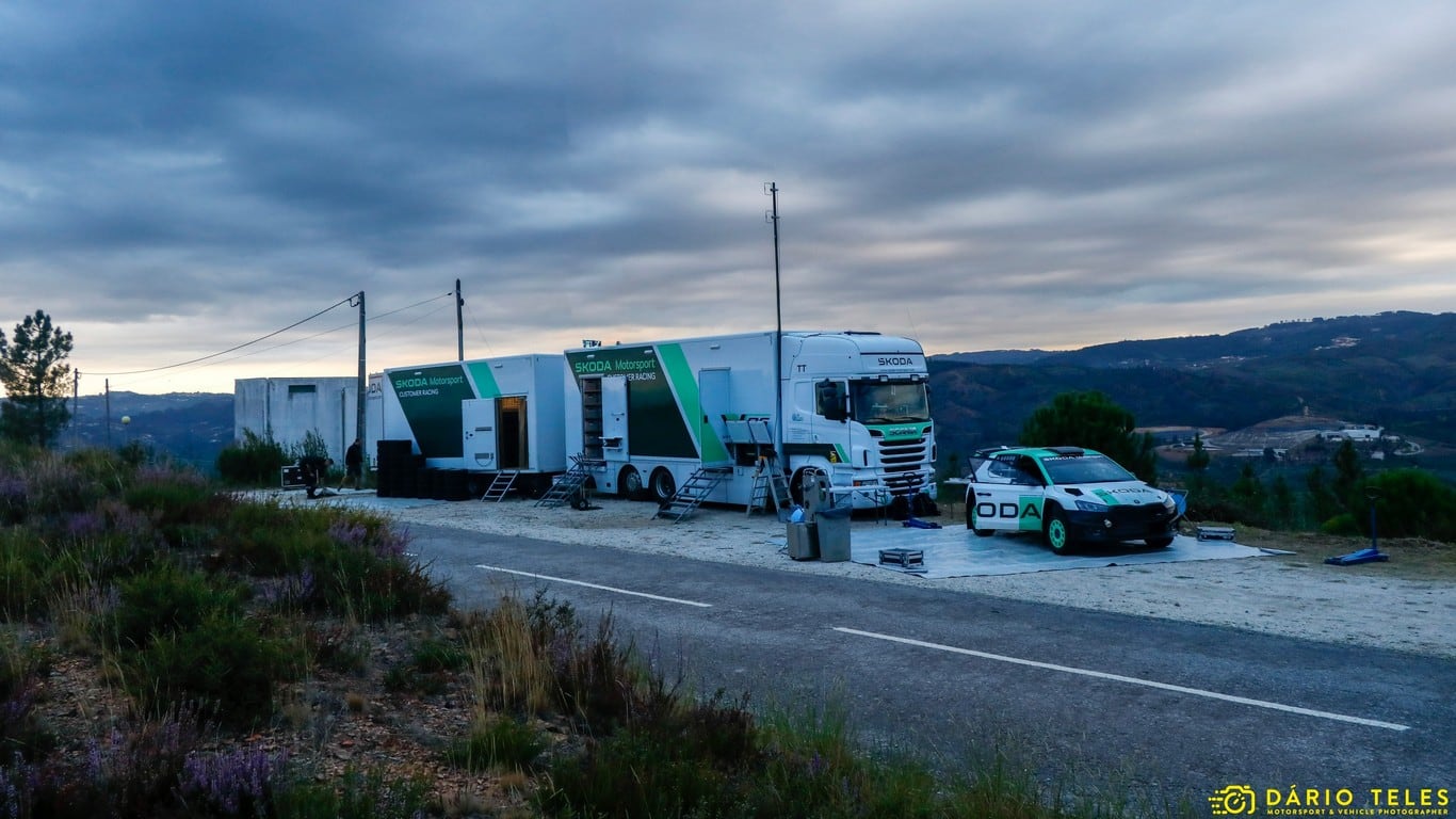 Testes da Škoda Motorsport em Amarante e Mondim de Basto — fotografia 6 de 32